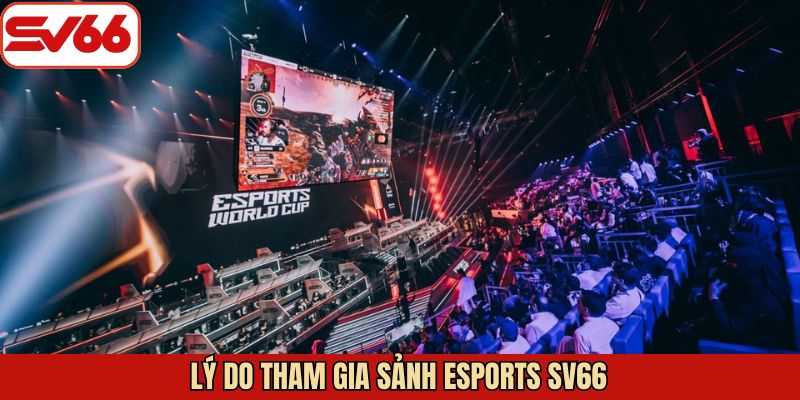 Lý do vì sao thành viên nên lựa chọn cá cược E-Sports SV66